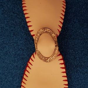 Baseball Cuff Bracelet